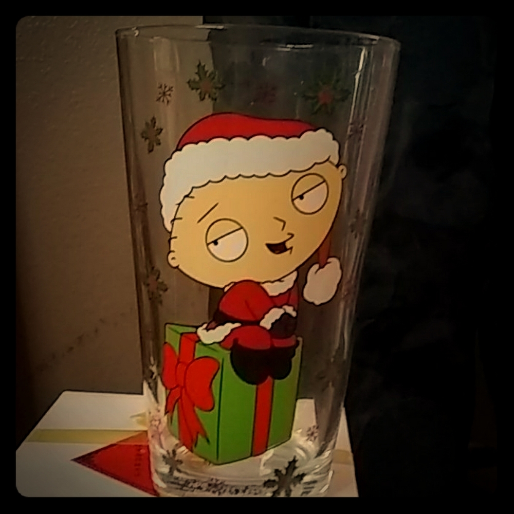 The Family Guy glass cup